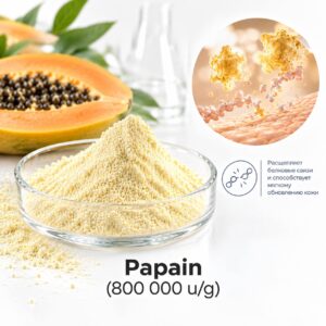 Фермент Папаин высокоактивный / Papain 800000
